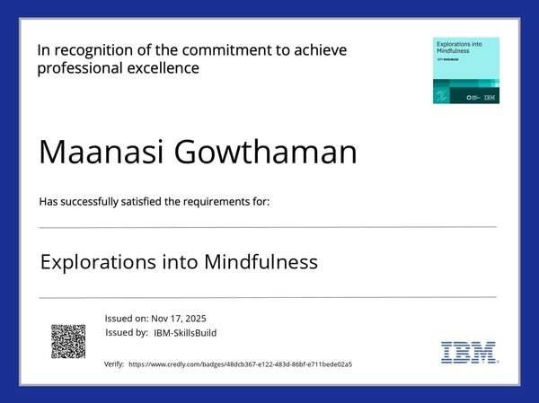 IBM Mindfulness