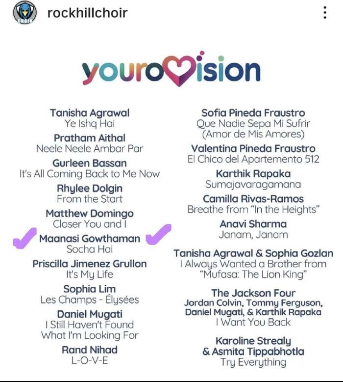 Yourovision 2026 Selection