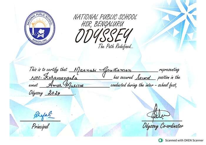 NPS Odyssey Competition